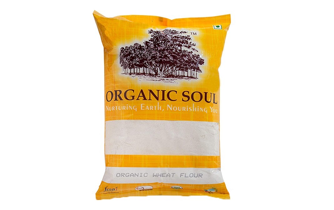 Organic Soul Organic Wheat Flour    Pack  4 kilogram